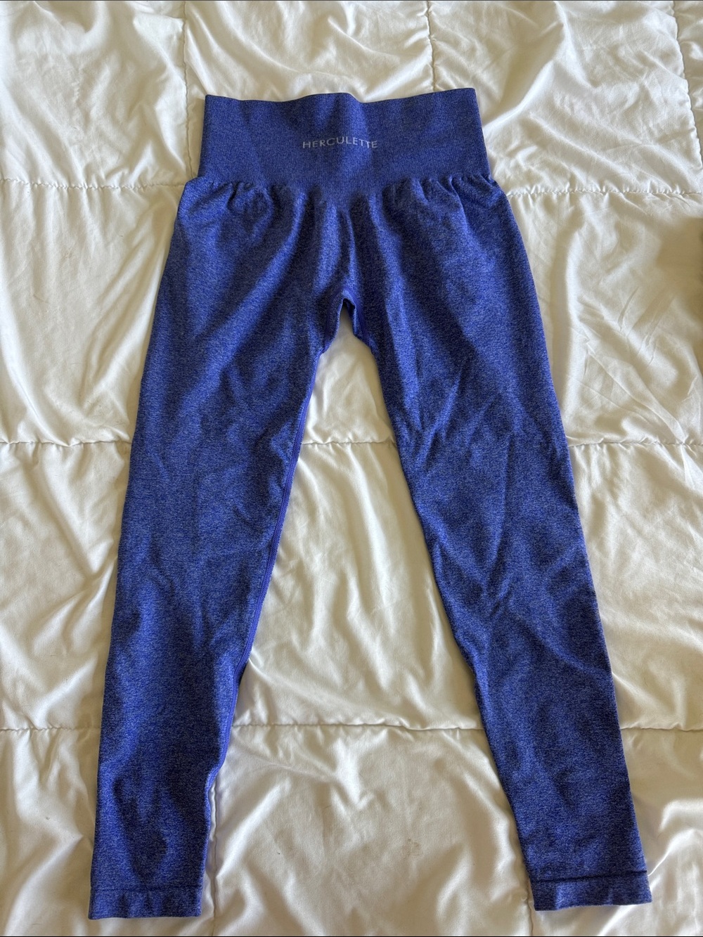 Women's High-Rise Leggings in Deep Blue
